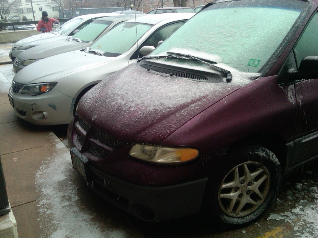 How NOT to De-ice Your Windshield