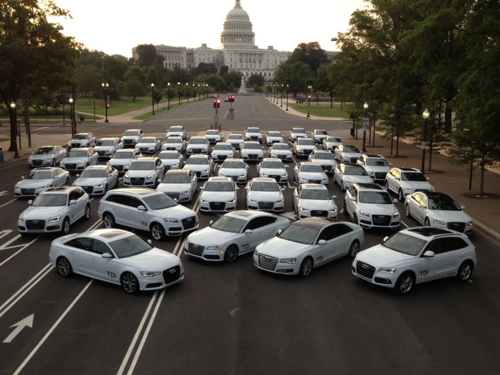 Audi TDIs on Capitol Hill