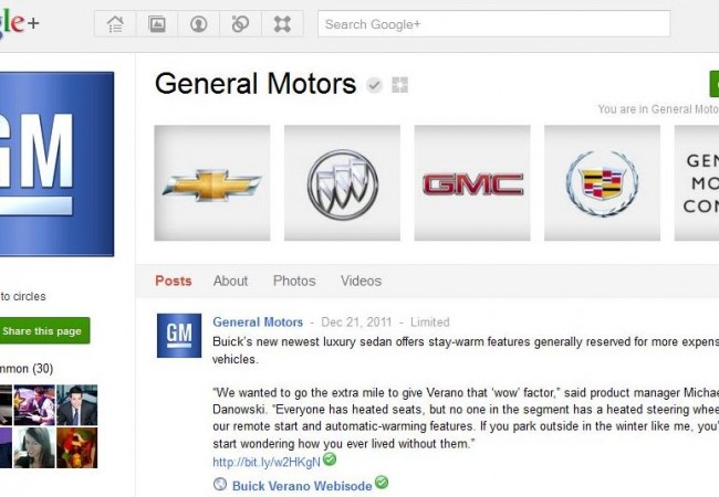 Industry Pulse: GM’s Mary Henige on Google+ brand pages, social media