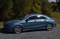 CLA in Universe Blue Metallic | Photo credit: Owen Bergwall