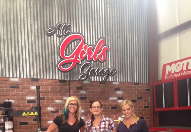 Behind the Scenes at Velocity’s ‘All Girls Garage’ Studio