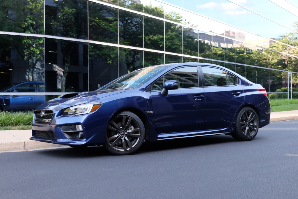 2016 Subaru WRX Limited Lapis Blue Pearl