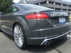 2016 Audi TTS rear quarter