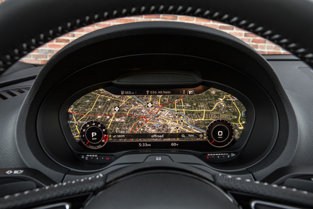 2017 Audi S3 virtual cockpit